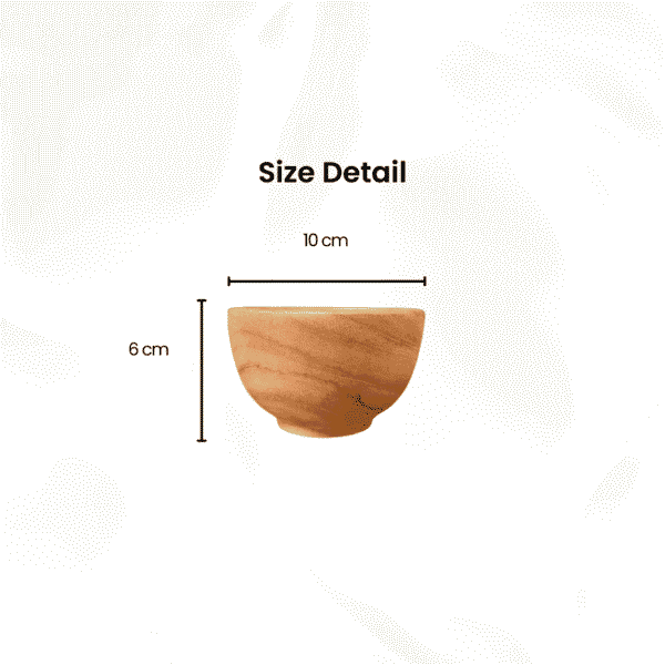 Teak Bowl Small - Image 2