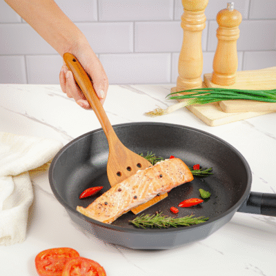 Round Slotted Turner Spatula